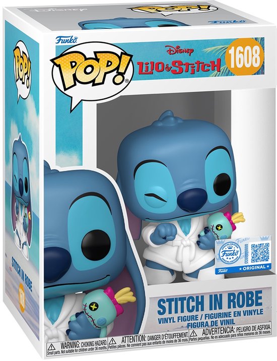 Funko Lilo & Stitch Pop! Disney Stitch in Robe 1608