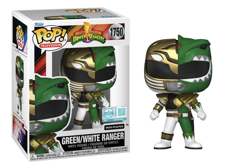 Funko Power Rangers Pop! Television Green/White Ranger 1750