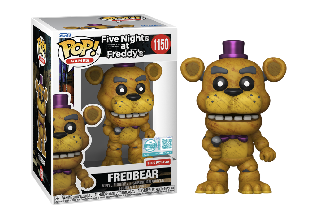 Funko Five Night's at Freddy's Pop! Games Fredbear 9500pcs