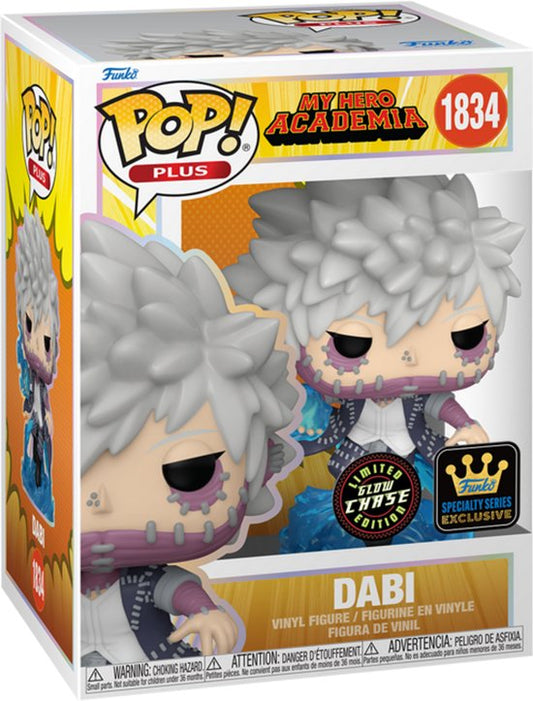 Funko My Hero Academia Pop! Plus Dabi 1834 Chase GITD