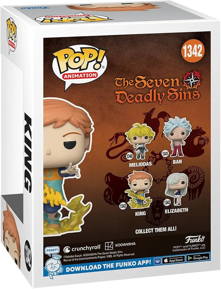 Funko The Seven Deadly Sins Pop! Animation King 1342 (Back-order)