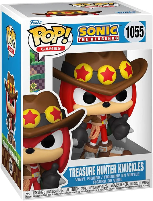 Funko Sonic the Hedgehog Pop! Treasure Hunter Knuckles 1055