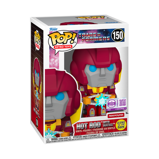 Funko Transformers Pop! Retro Toys Hot Rod LelE 7500pcs