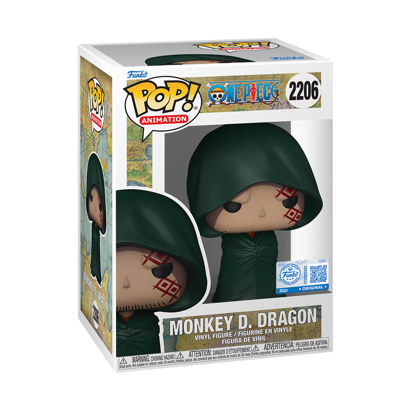 Funko One Piece Pop! Animation Monkey D. Dragon 2206