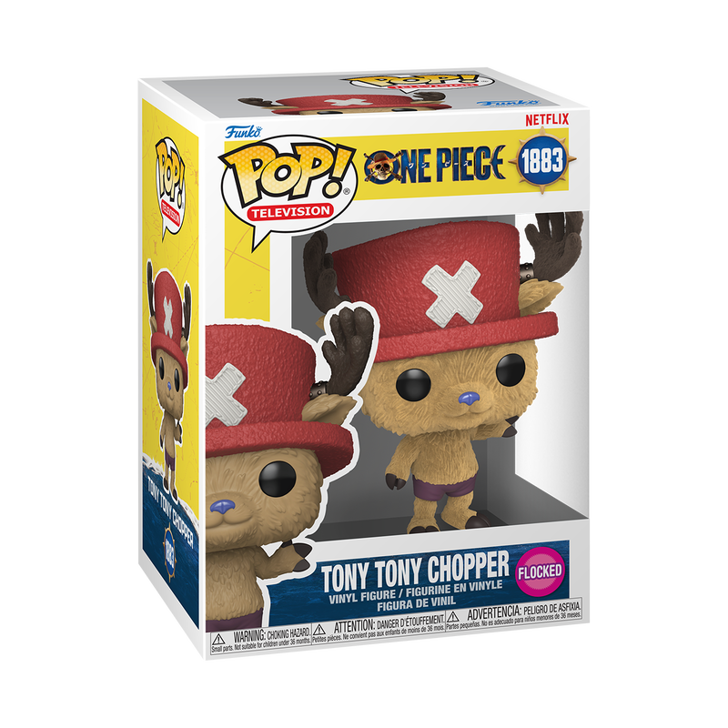 Funko One Piece Pop! Television Tony Tony Chopper 1883 Flocked