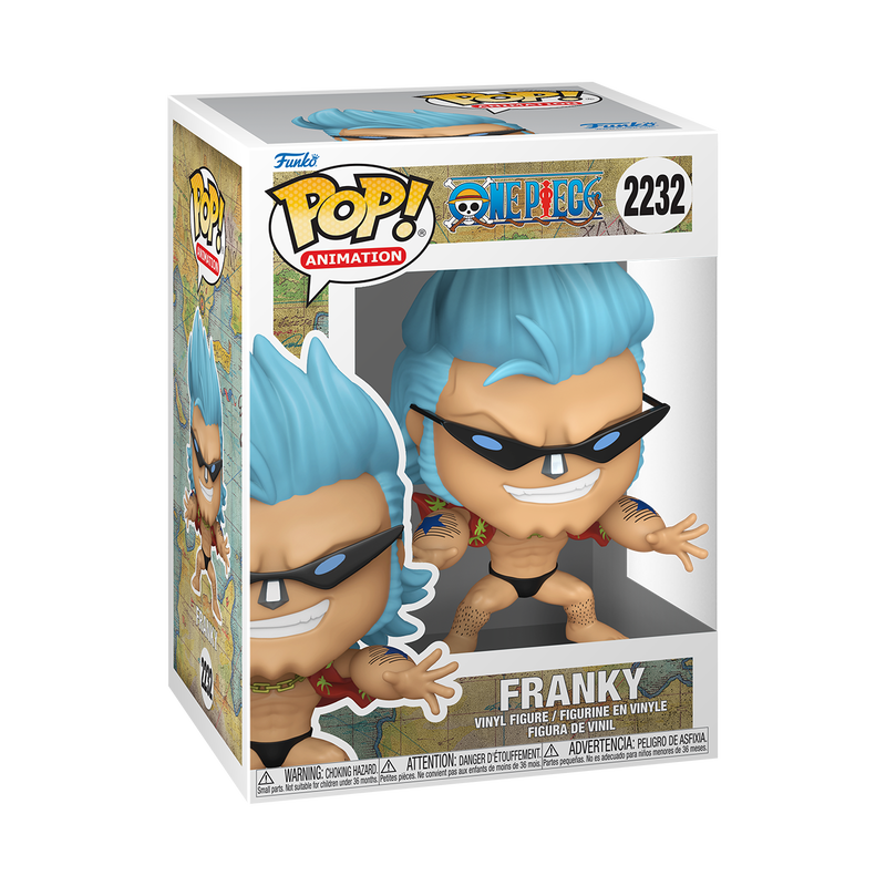 Funko One Piece Pop! Animation Franky with Sunglasses 2232