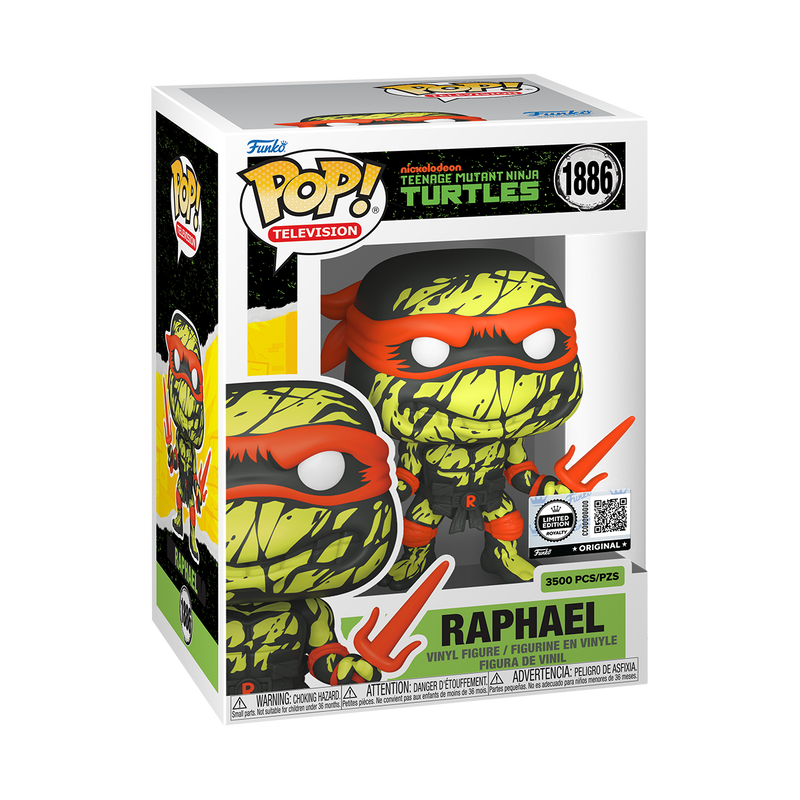 Funko Teenage Mutant Ninja Turtles Pop! Television Raphael 1887 LE3500