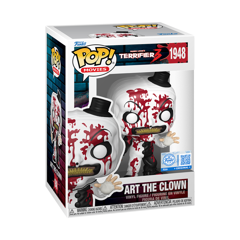 Funko Terrifier Pop! Movies Art the Clown 1948