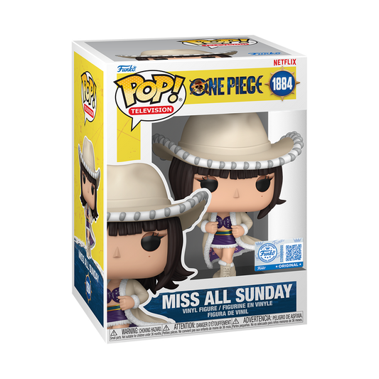 Funko One Piece Pop! Televison Miss all Sunday 1884