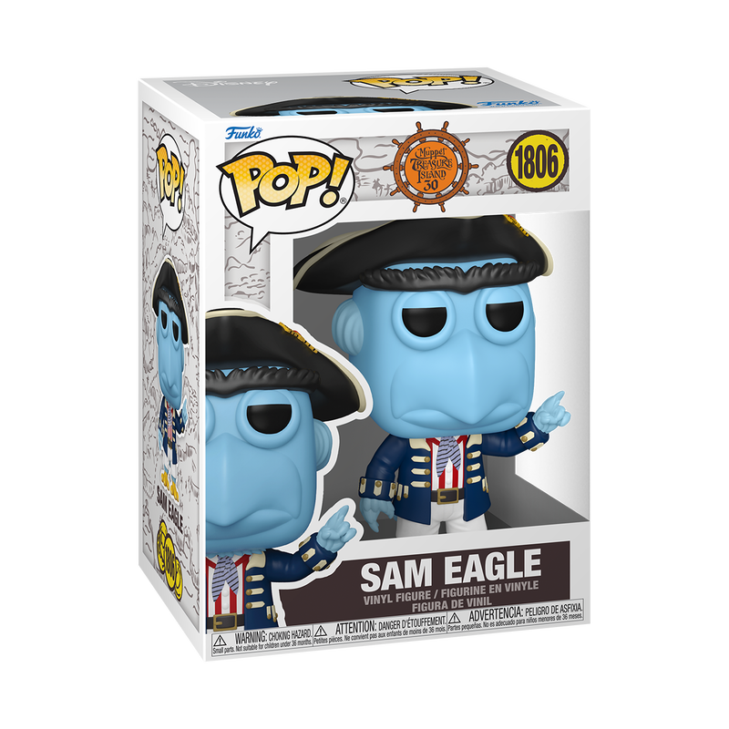 (Pre-order) Funko Muppet Treasure Island Pop! Sam Eagle 1806