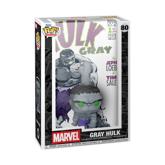 (Pre-order) FUnko Marvel Pop! Comic Cover Gray Hulk 80