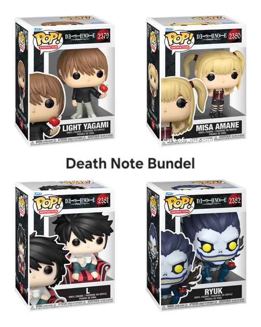 (Pre-order) Funko Death Note Pop! Bundel
