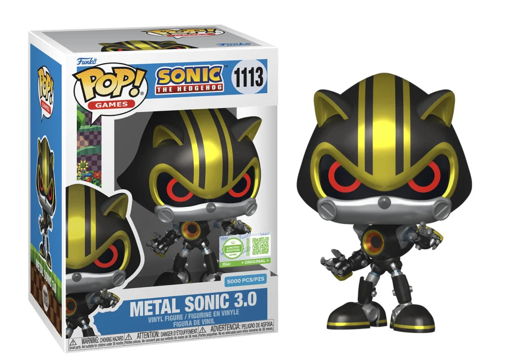 Funko Sonic the Hedgehog Pop! Games Metal Sonic 1113