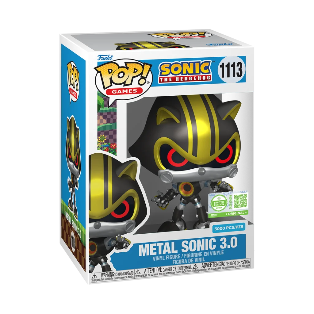 Funko Sonic the Hedgehog Pop! Games Metal Sonic 1113
