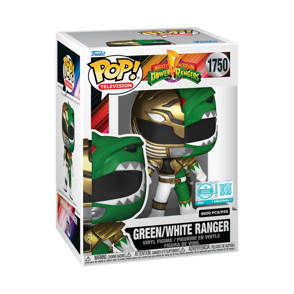 Funko Power Rangers Pop! Television Green/White Ranger 1750