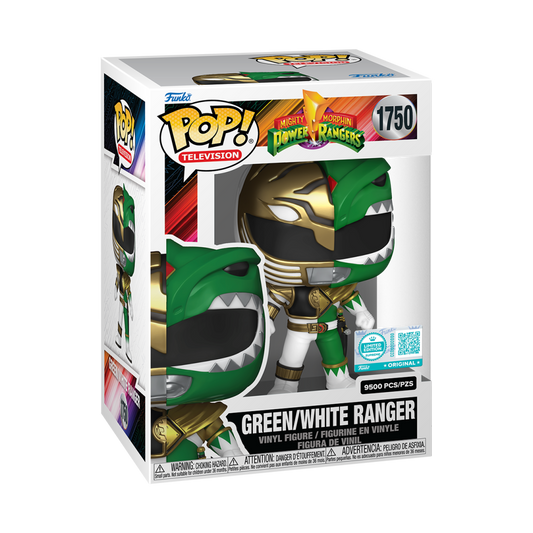 Funko Power Rangers Pop! Television Green/White Ranger 1750