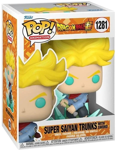 Funko Dragon Ball Super Pop! Animation Super Saiyan Trunks 1281