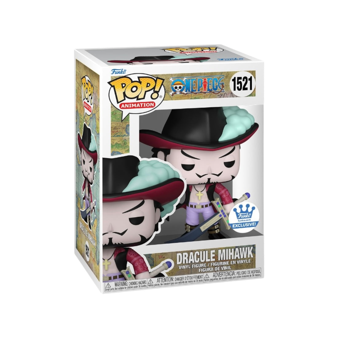 Funko One Piece Pop! Animation Dracula Mihawk 1521