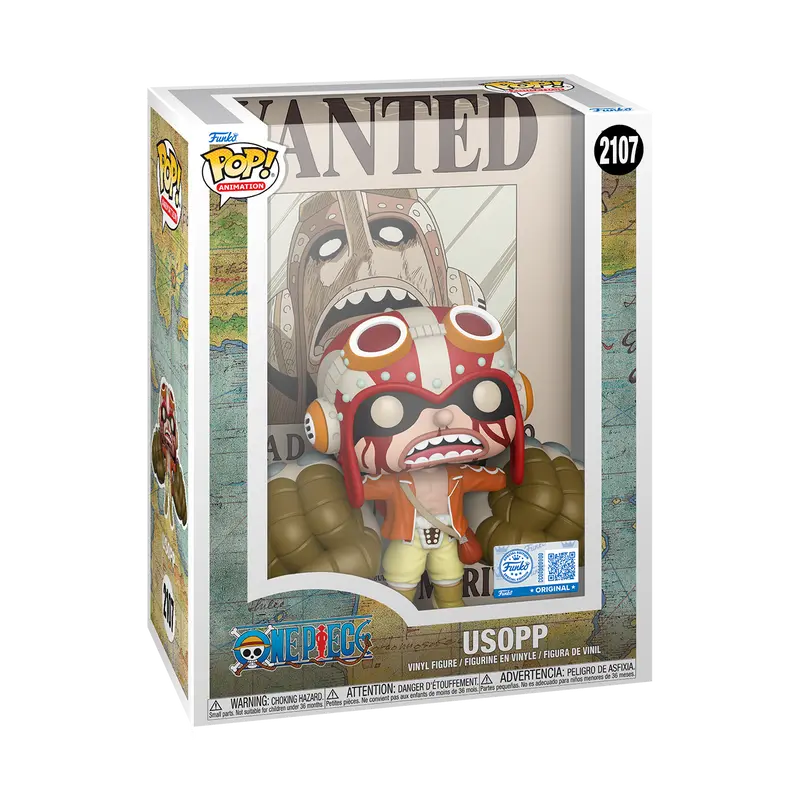 Funko One Piece Pop! Animation Usopp Wanted Poster 2107