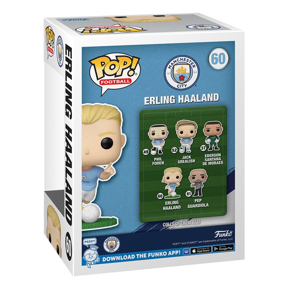 Funko Manchester City Pop! Football Erling Haaland 60