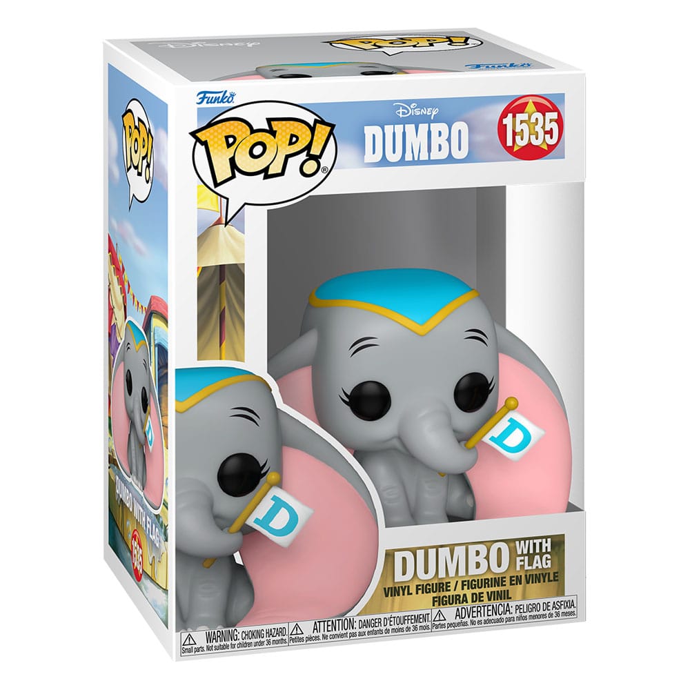 Funko Disney Pop! Dombo with Flag 1535