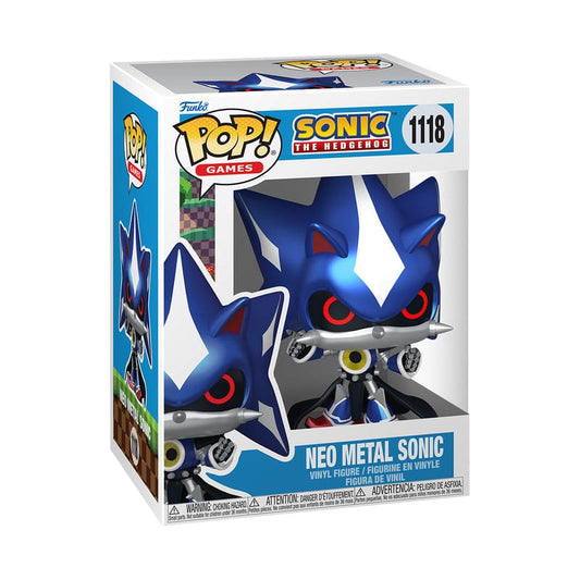 Funko Sonic the Hedgehog Pop! Games Neo Metal Sonic 1118