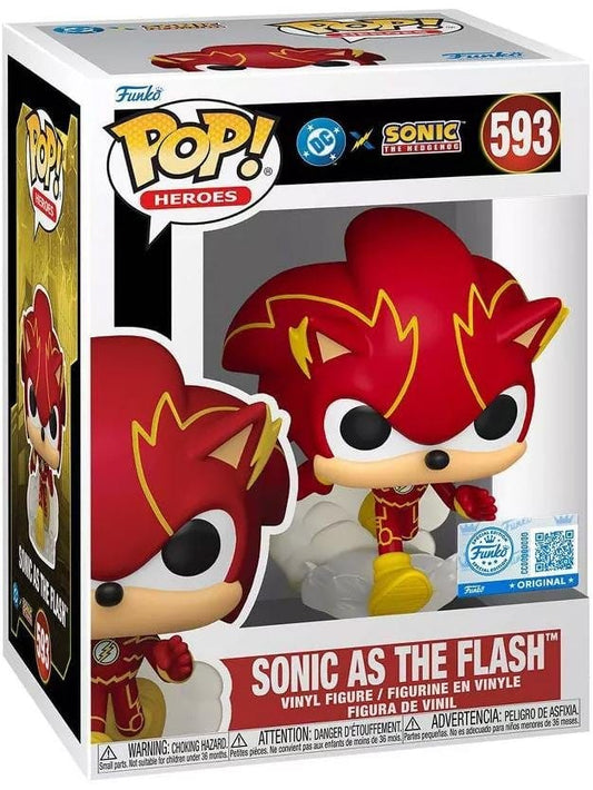 Funko Sonic the Hedgehog Pop! Heroes Sonic as the Flash 593