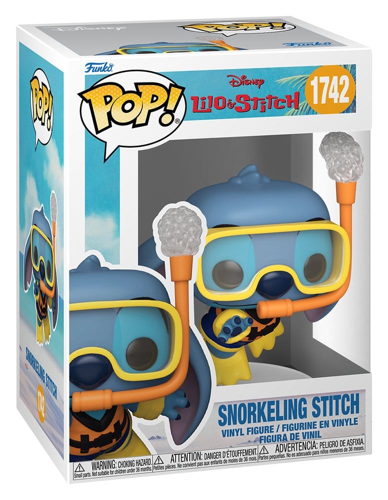 Funko Lilo & Stitch Pop! Disney Snorkeling Stitch 1742