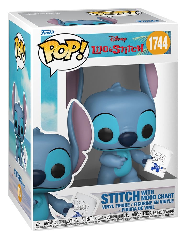 Funko Lilo & Stich Pop! Disney Stitch with Mood Chart 1744