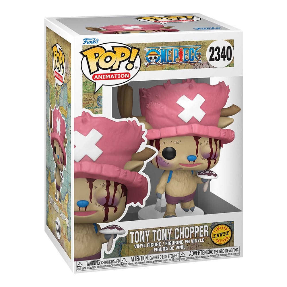 Funko One Piece Pop! Animation Tony Tony Chopper 2340 Chase Bundle