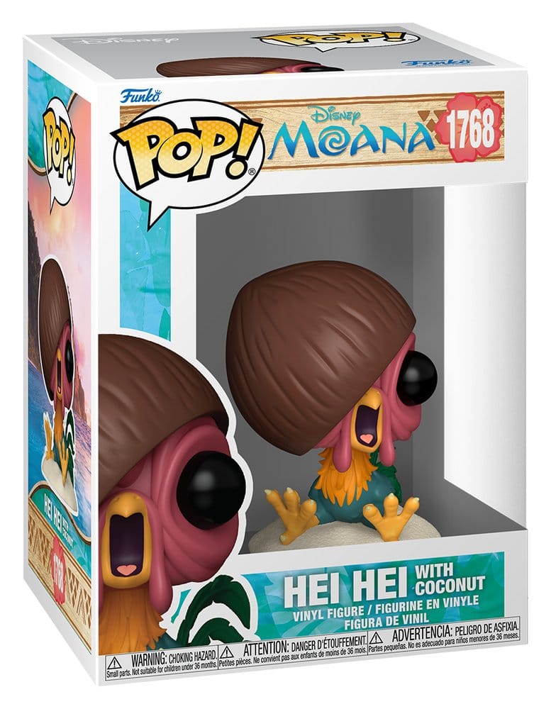 Funko Moana Pop! Disney Hei Hei with Coconut 1768