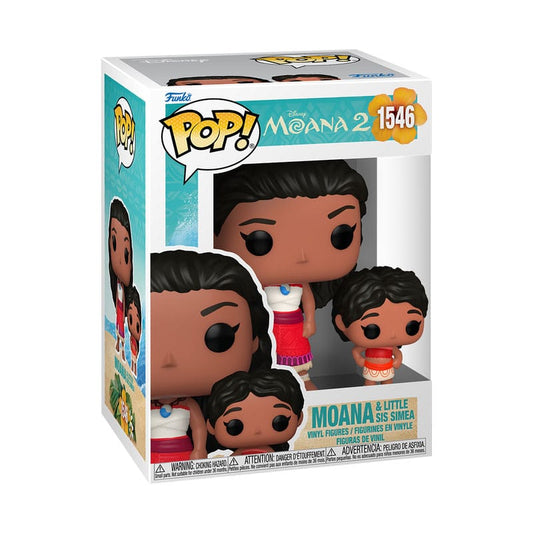 (Back-order) Funko Moana 2 Pop! Disney Moana & Little sis 1546