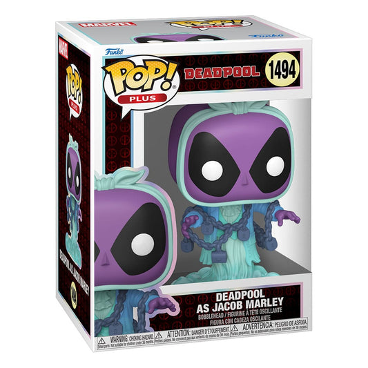 Funko Deadpool Pop! Plus Deadpool as Jacob Marley 1494