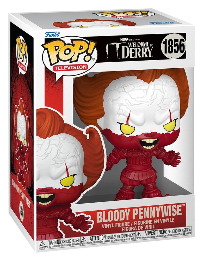 Funko Welcome to IT Derry Pop! Movies Bloody Pennywise 1856
